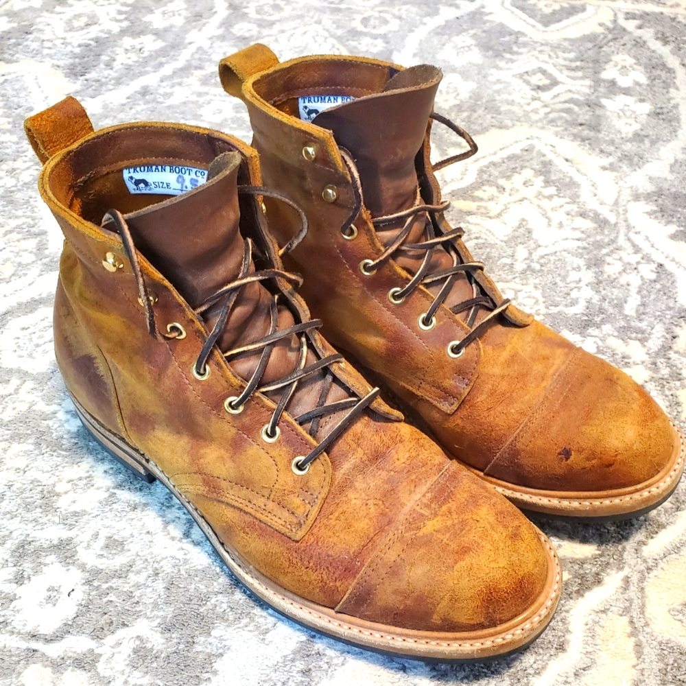 Mens Truman Boots in Coach Rambler Leather